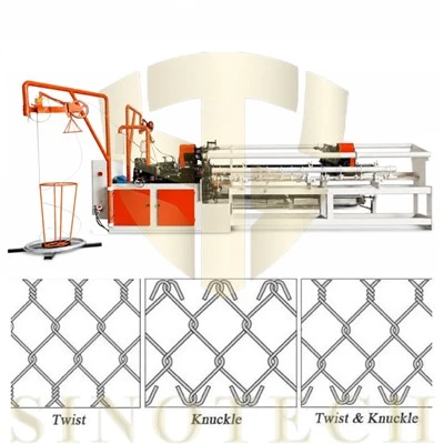 Chain Link Fence Machine