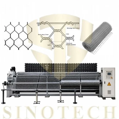 Hexagonal Wire Netting Machine